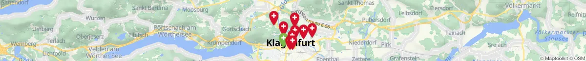 Map view for Pharmacies emergency services nearby Annabichl (Klagenfurt  (Stadt), Kärnten)